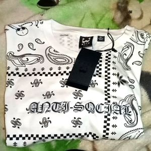 Anti social large men shirt